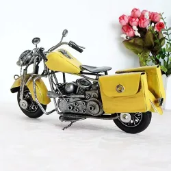 Stol Üstü Metal Motosiklet Suvenir – Vintage Dizayn thumbnail