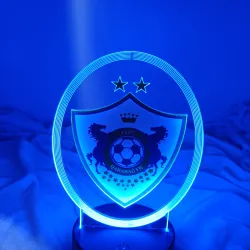 Qarabağ FK Loqolu LED İşıqlı Futbol Dekoru – Rəsmi Komanda Dizaynı thumbnail