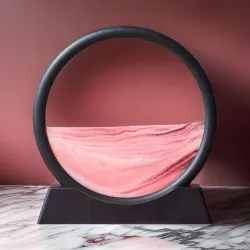 Stol Üstü 3D Qum Saatı – Dərin Dəniz Mənzərəsi